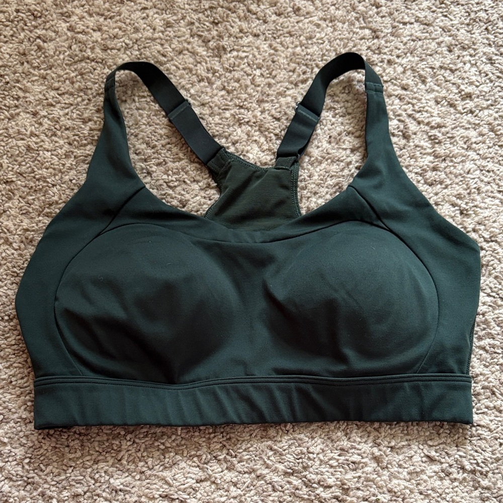 Gymshark Dark Green Sports Bra